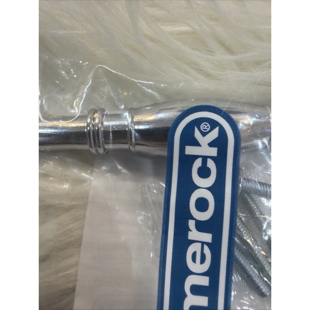 LOT OF 10 AMEROCK BP5524426 PULL Polish Chrome New Cabinet Pulls, Dresser Bag